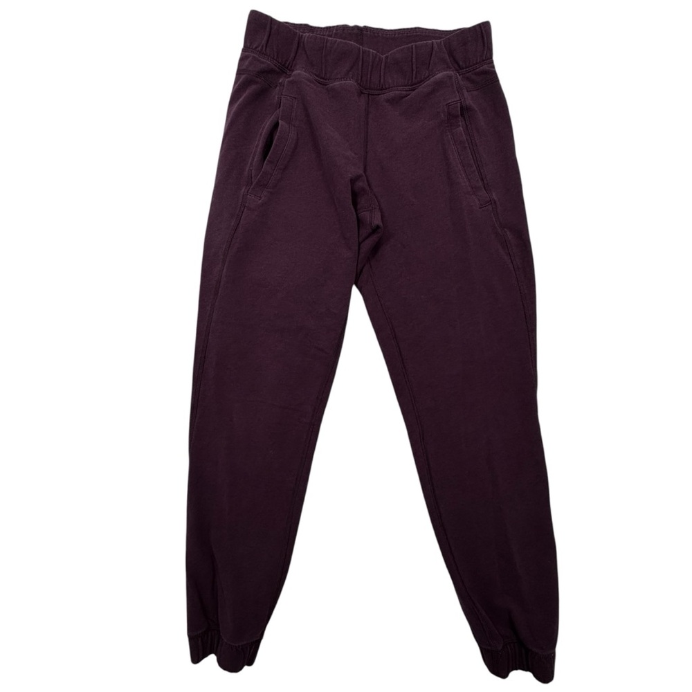 Lululemon Jogger Sweatpants Cherry Merlot Women’s Size 4